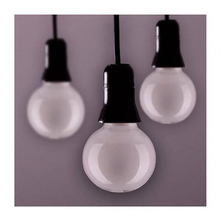 Satco 4.5 Watt G16.5 LED White Candelabra Base 5000K 120 Volt 2-Card, 2PK S21876